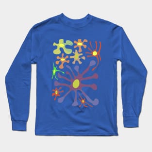 Electric Flowers Long Sleeve T-Shirt